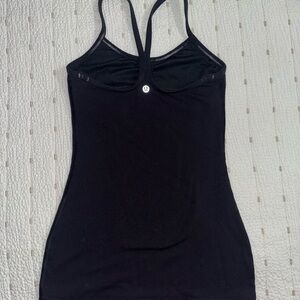 lululemon athletica Black Tank Top
